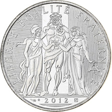 France, 10 Euro, Hercule, 2012, MDP, Argent, SPL
