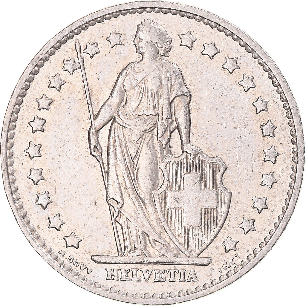 Münze, Schweiz, Franc, 1977