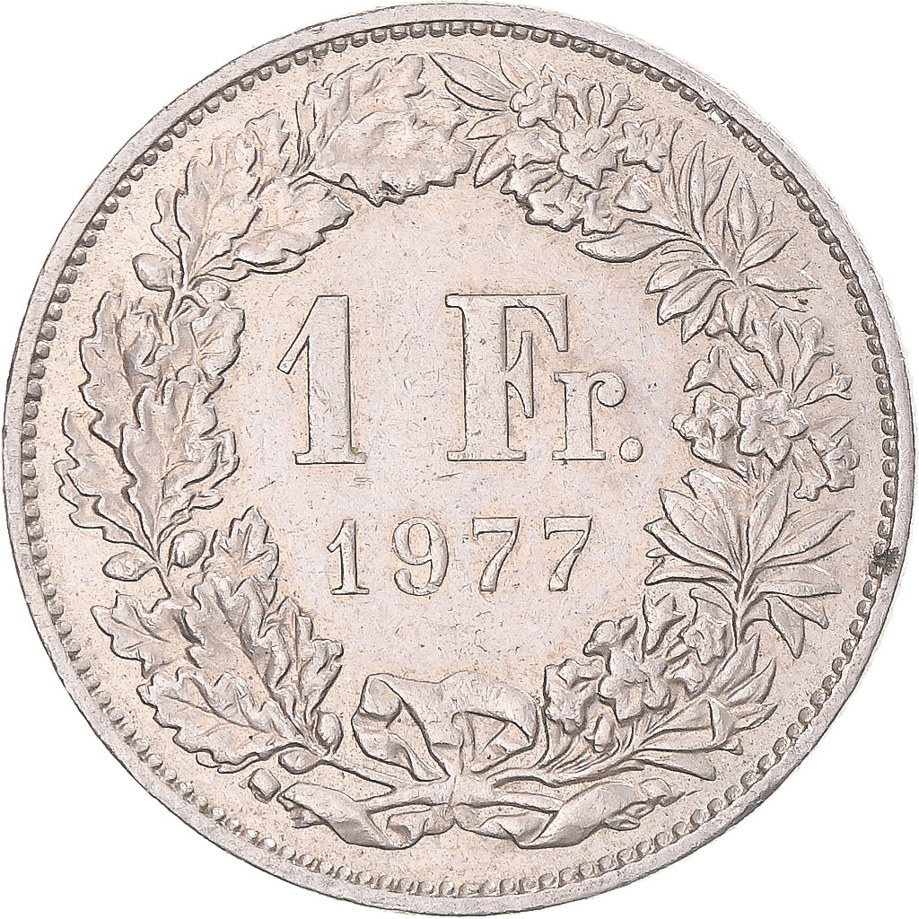 Münze, Schweiz, Franc, 1977