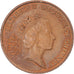 Münze, Guernsey, 2 Pence, 1989