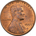 USA, Cent, Lincoln, 1959, Philadelphia, Brązowy, AU(50-53)