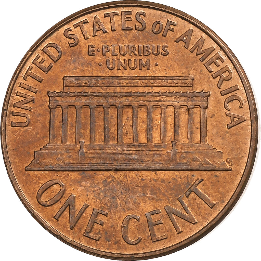 USA, Cent, Lincoln, 1959, Philadelphia, Brązowy, AU(50-53)