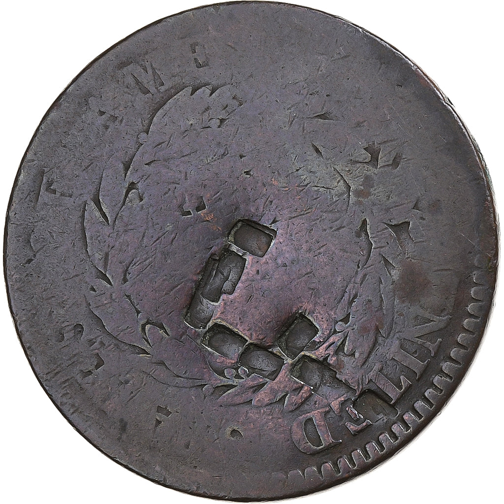 United States, Cent, Coronet Head, 1817, Philadelphia, Copper, VG(8-10)