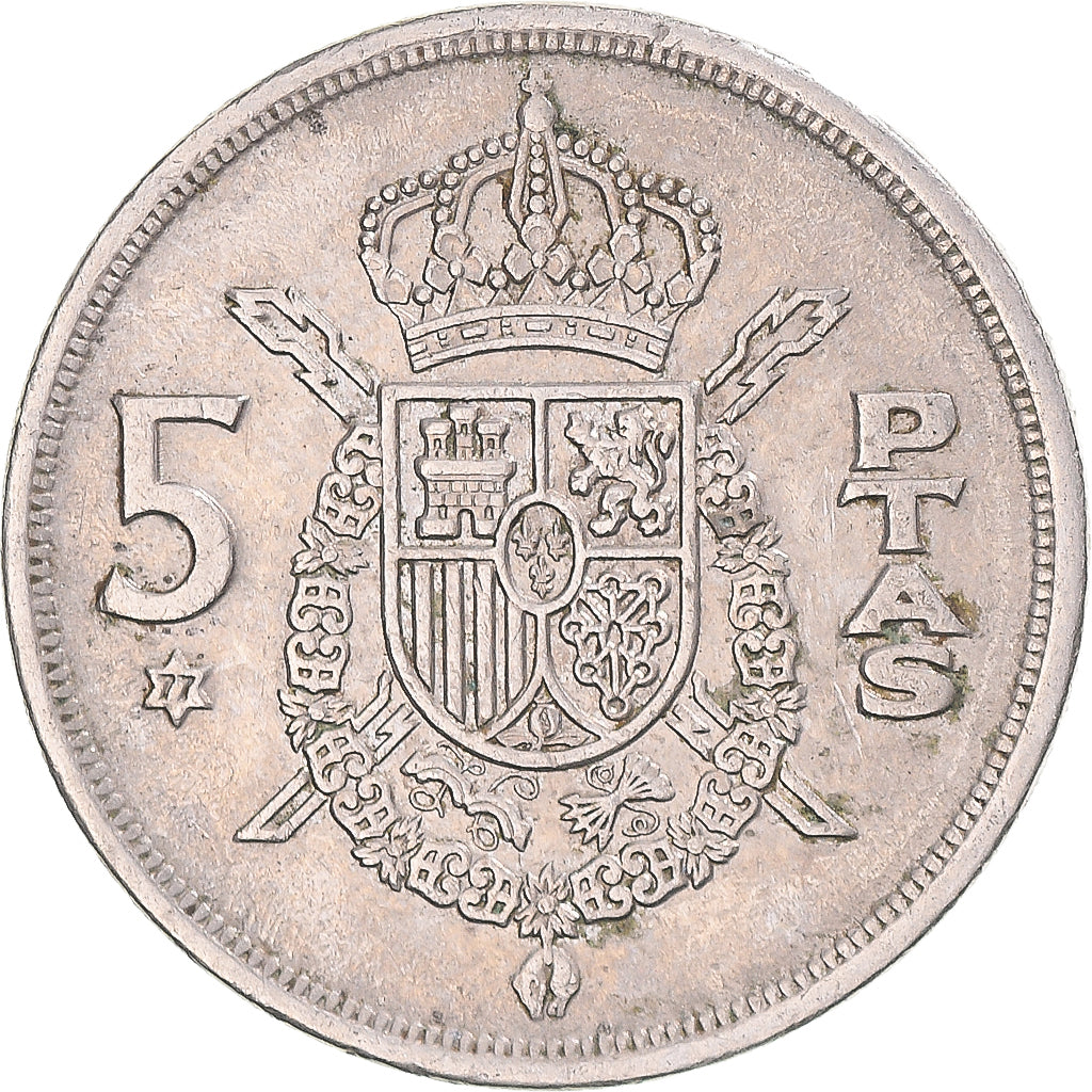 Moneta, Hiszpania, 5 Pesetas, 1977