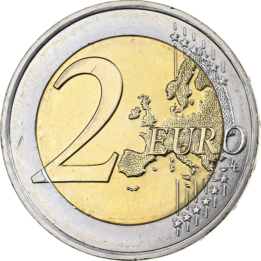 France, 2 Euro, Abbé Pierre, 2012, MDP, Bi-Metallic, MS(65-70)