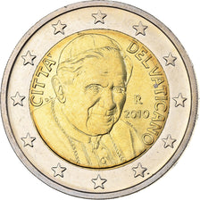 Italia, Benedict XVI, 2 Euro, 2010, Rome, Bi-metallico, FDC