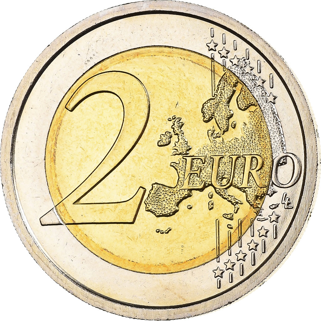 Italia, Benedict XVI, 2 Euro, 2010, Rome, Bi-metallico, FDC