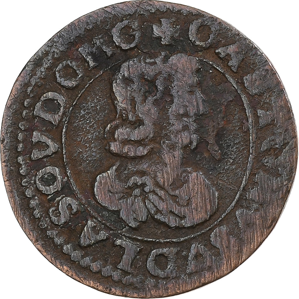 Vorstendom Dombes, Gaston van Orleans, Double Tournois, 1641, Trévoux, Koper