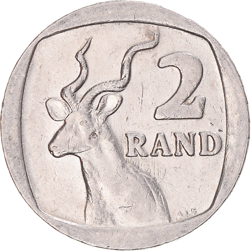 Coin, South Africa, 2 Rand, 1991