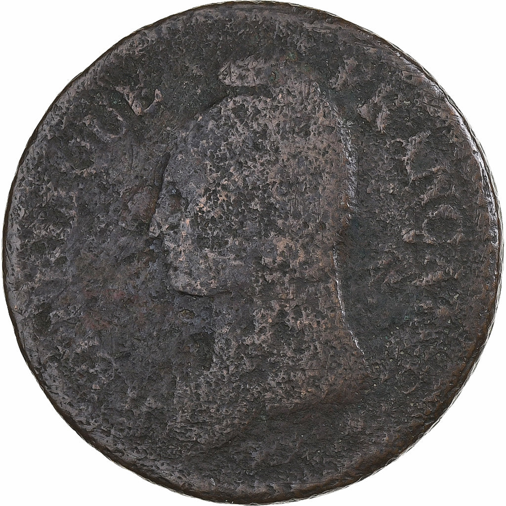 France, Decime, Dupré, AN 5, Lyon, Copper, VG(8-10)