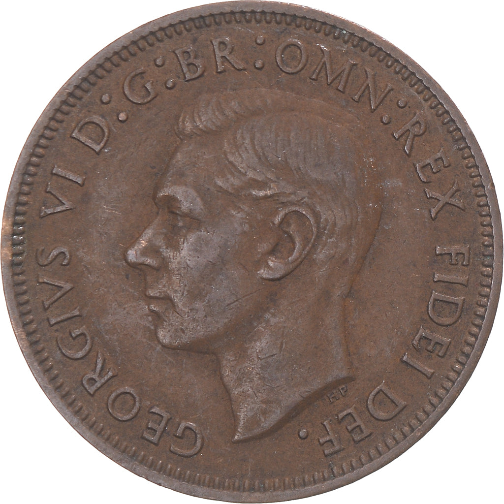 Moneta, Wielka Brytania, 1/2 Penny, 1950