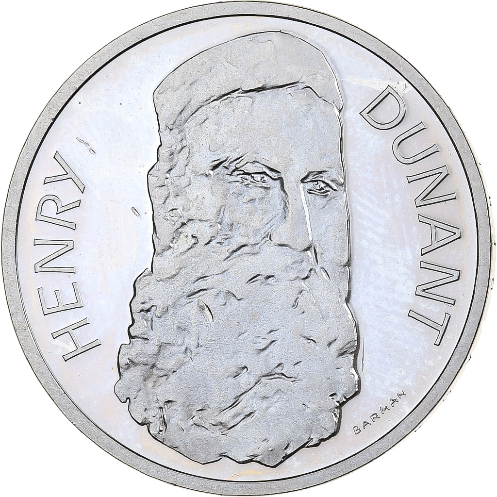 Svizzera, 5 Francs, Henry Dunant, 1978, Bern, FS, Cupronickel, SPL