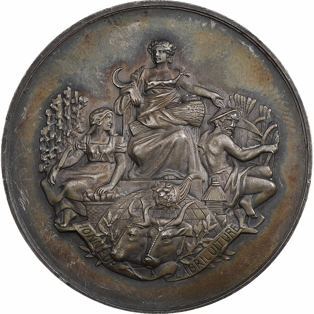 Francia, medalla, Société d'encouragement à l'Agriculture, Dreux, 1906