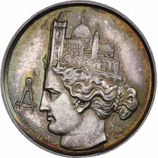France, Medal, Société impériale et centrale des Architectes, Silver, MS(60-62)
