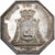 France, Jeton, Louis XVIII, Ville de Rouen, 1818, Argent, SUP, Barre