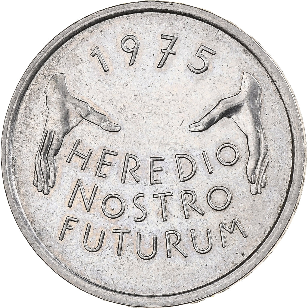 Schweiz, 5 Francs, Patrimoine architectural, 1975, Bern, Kupfer-Nickel, UNZ