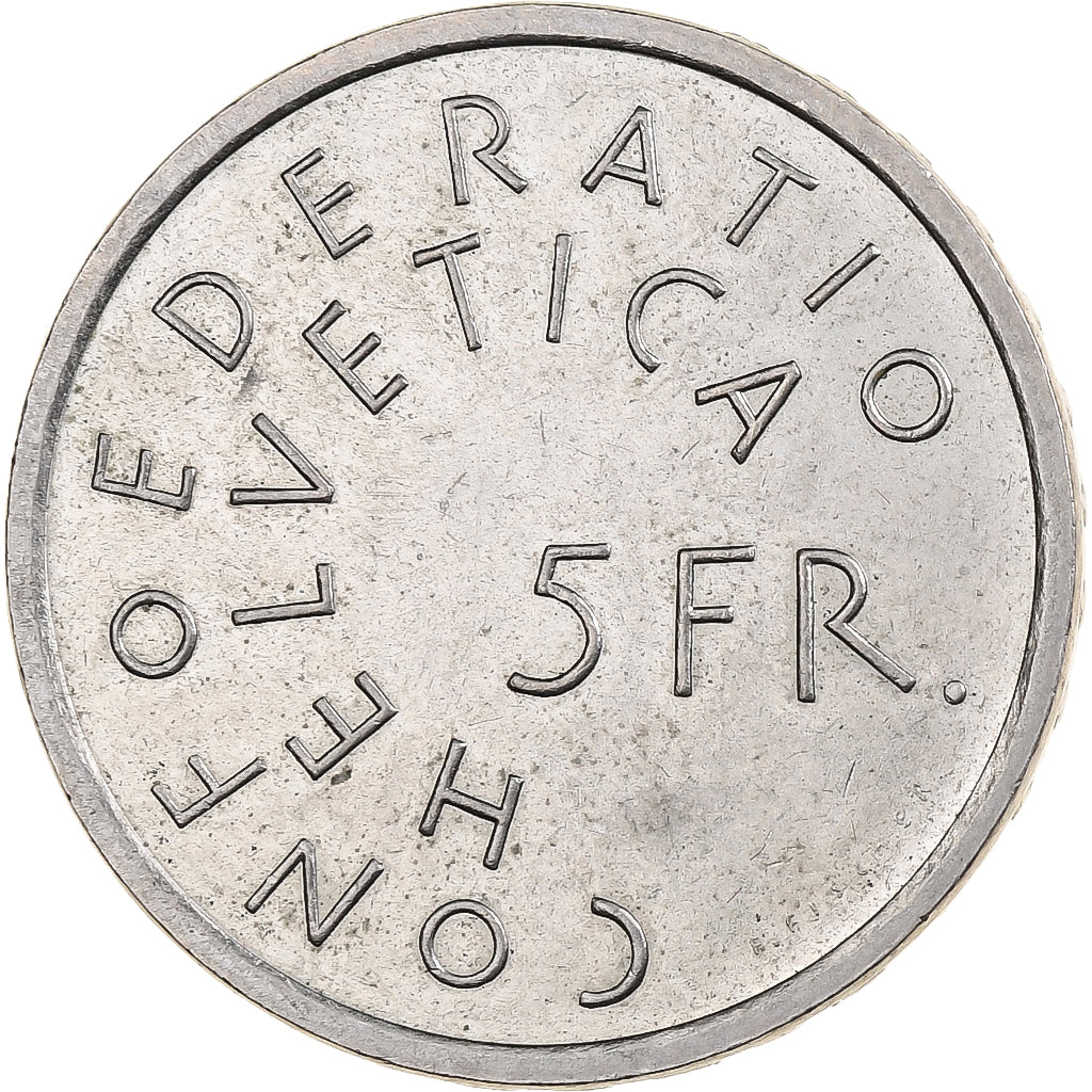 Switzerland, 5 Francs, Historic Preservation, 1975, Bern, Copper-nickel