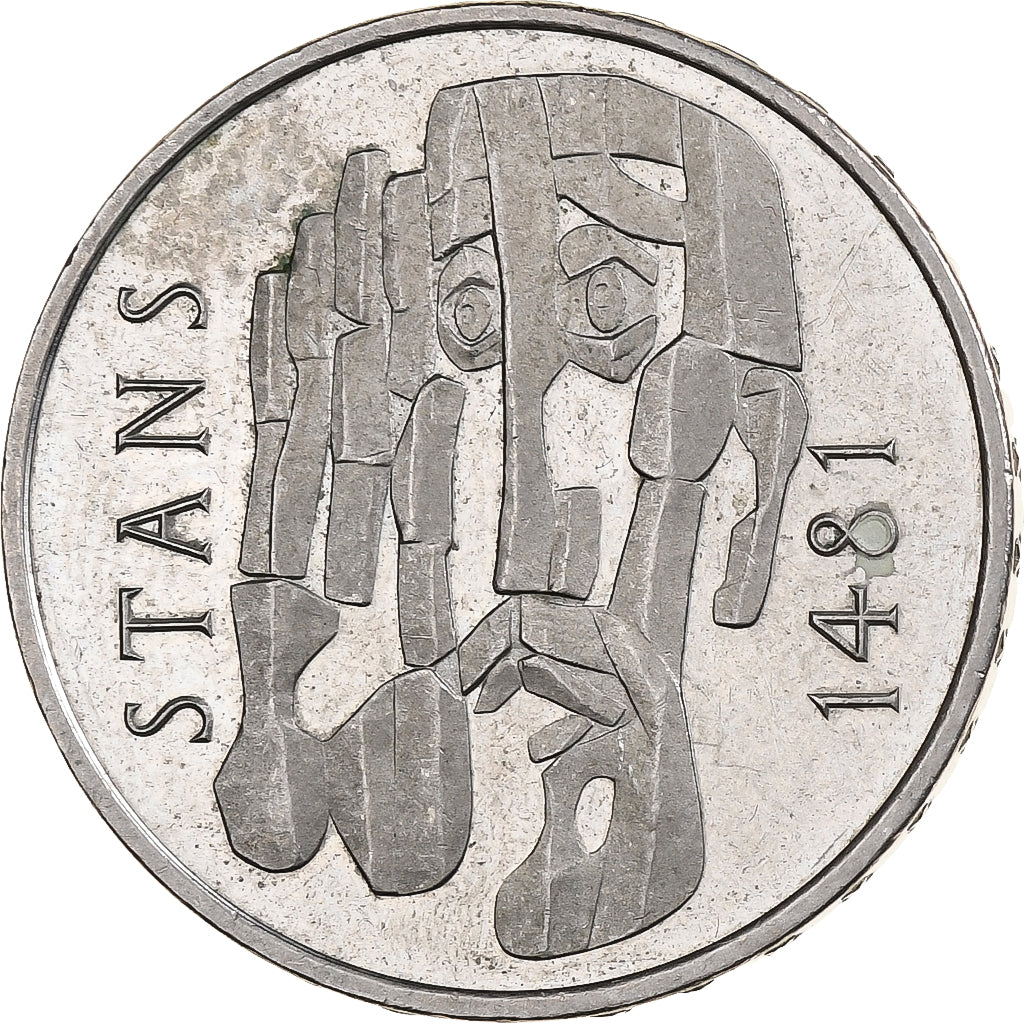 Suisse, 5 Francs, Convention de Stans, 1981, Bern, Cupro-nickel, SUP