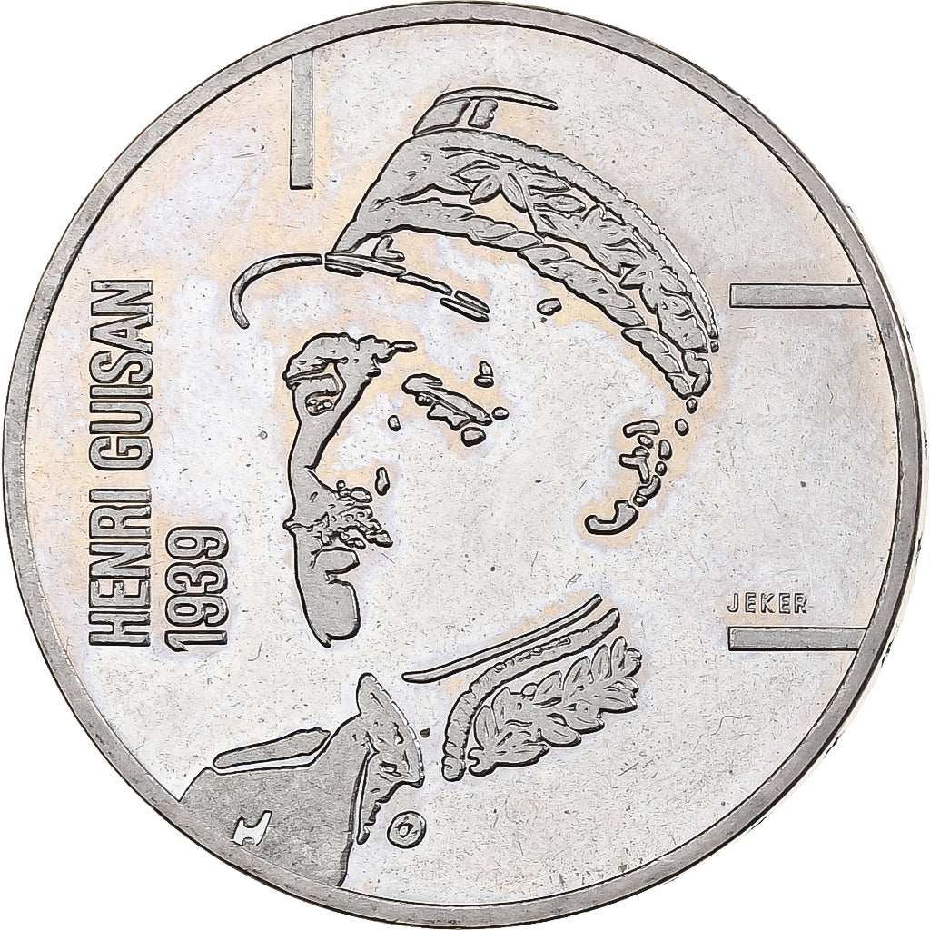 Schweiz, 5 Francs, Général Guisan, 1989, Bern, Kupfer-Nickel, VZ
