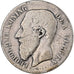 Belgia, Leopold II, 50 Centimes, 1886, Brussels, Srebro, F(12-15)
