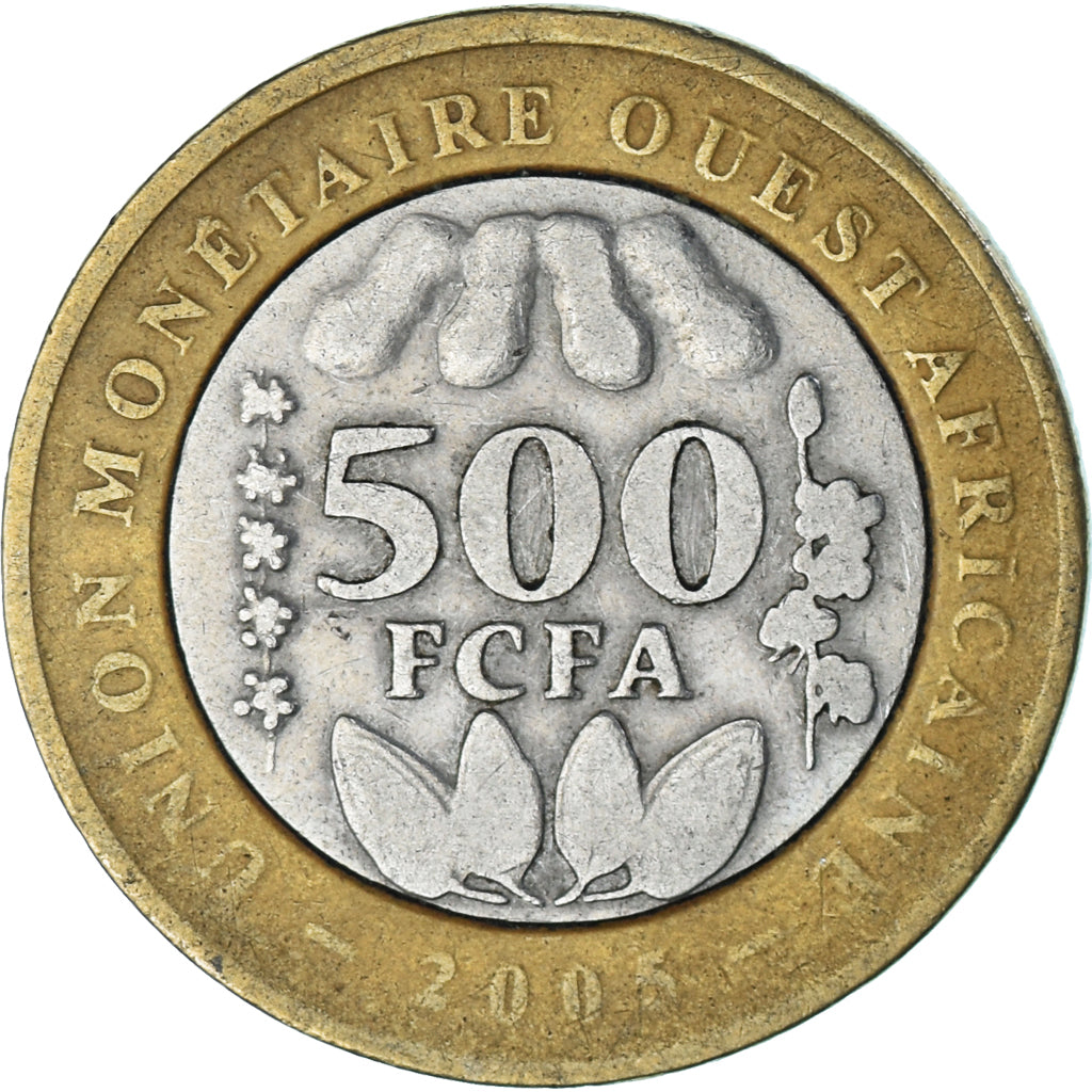 Moneta, Stati dell'Africa occidentale, 500 Francs, 2005
