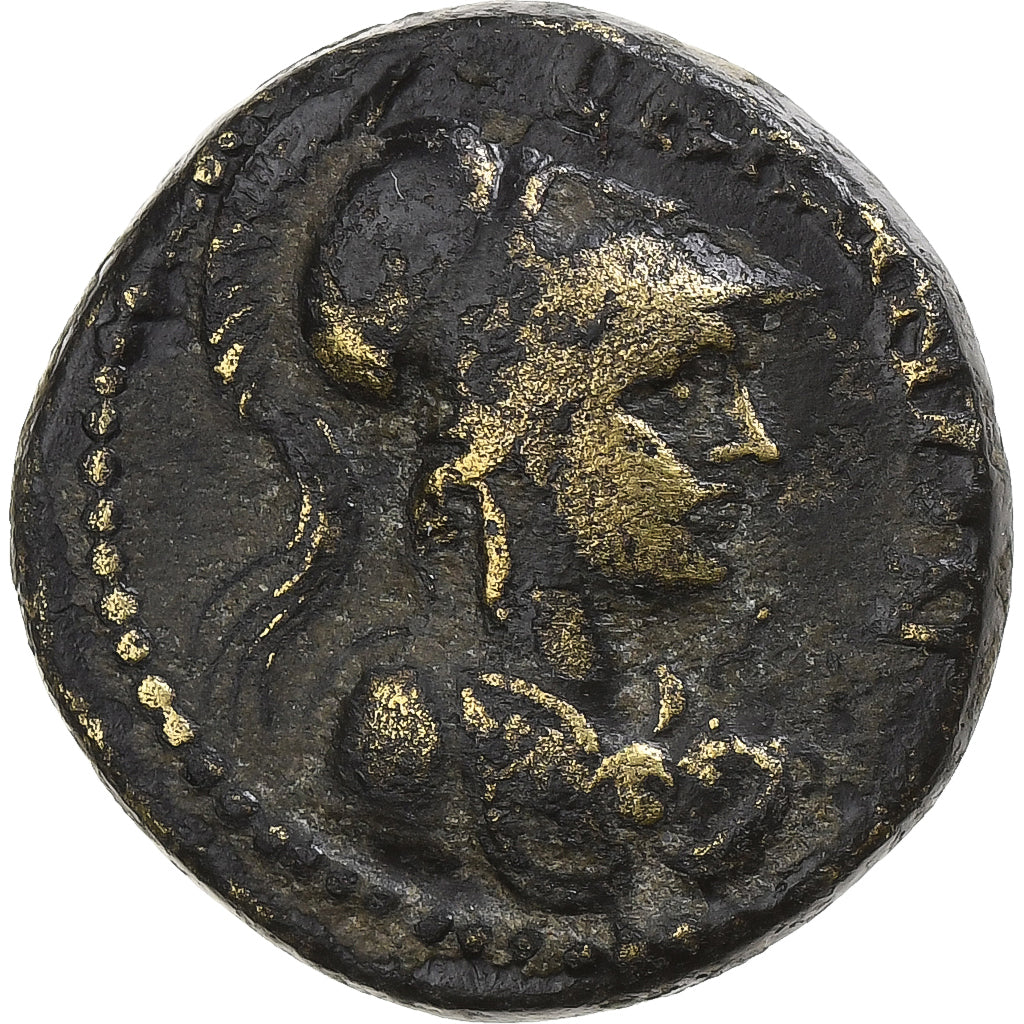 Lydia, Trajan, Æ Unit, 98-117, Sala, Bronzo, BB, RPC:2435
