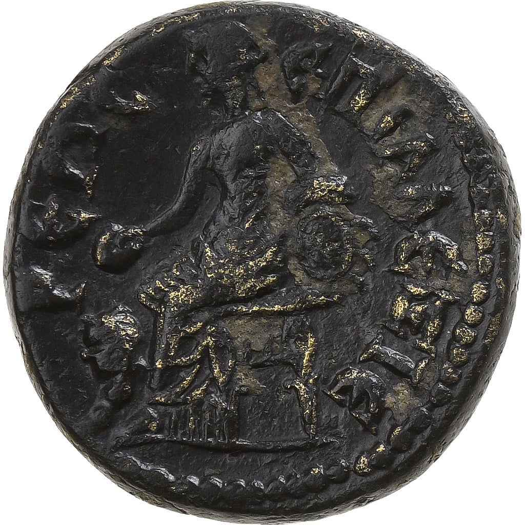 Lydia, Trajan, Æ Unit, 98-117, Sala, Bronzo, BB, RPC:2435