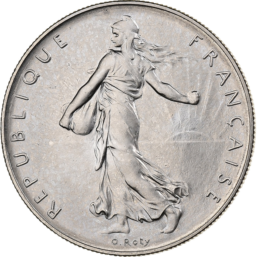 França, Franc, Semeuse, 1980, MDP, série FDC, Níquel, MS(65-70)