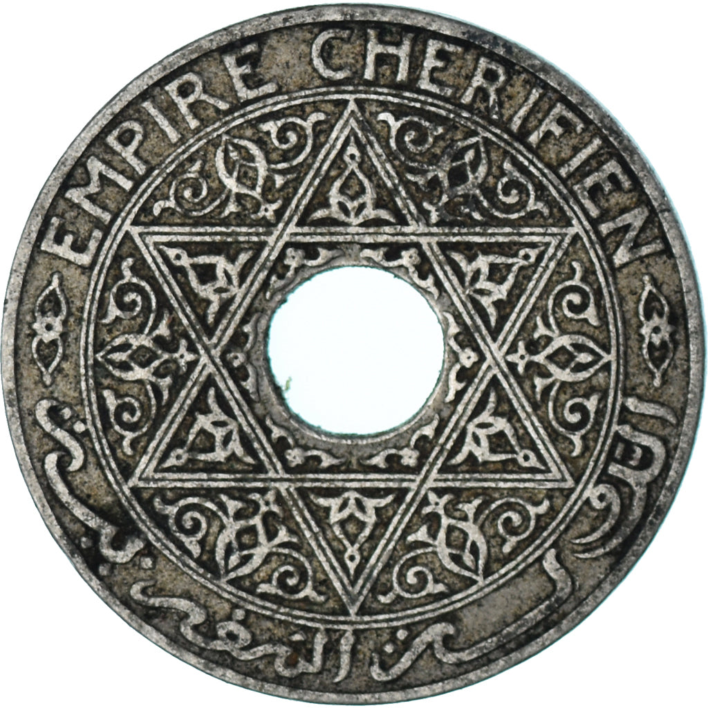 Moneta, Maroko, 25 Centimes, 1921