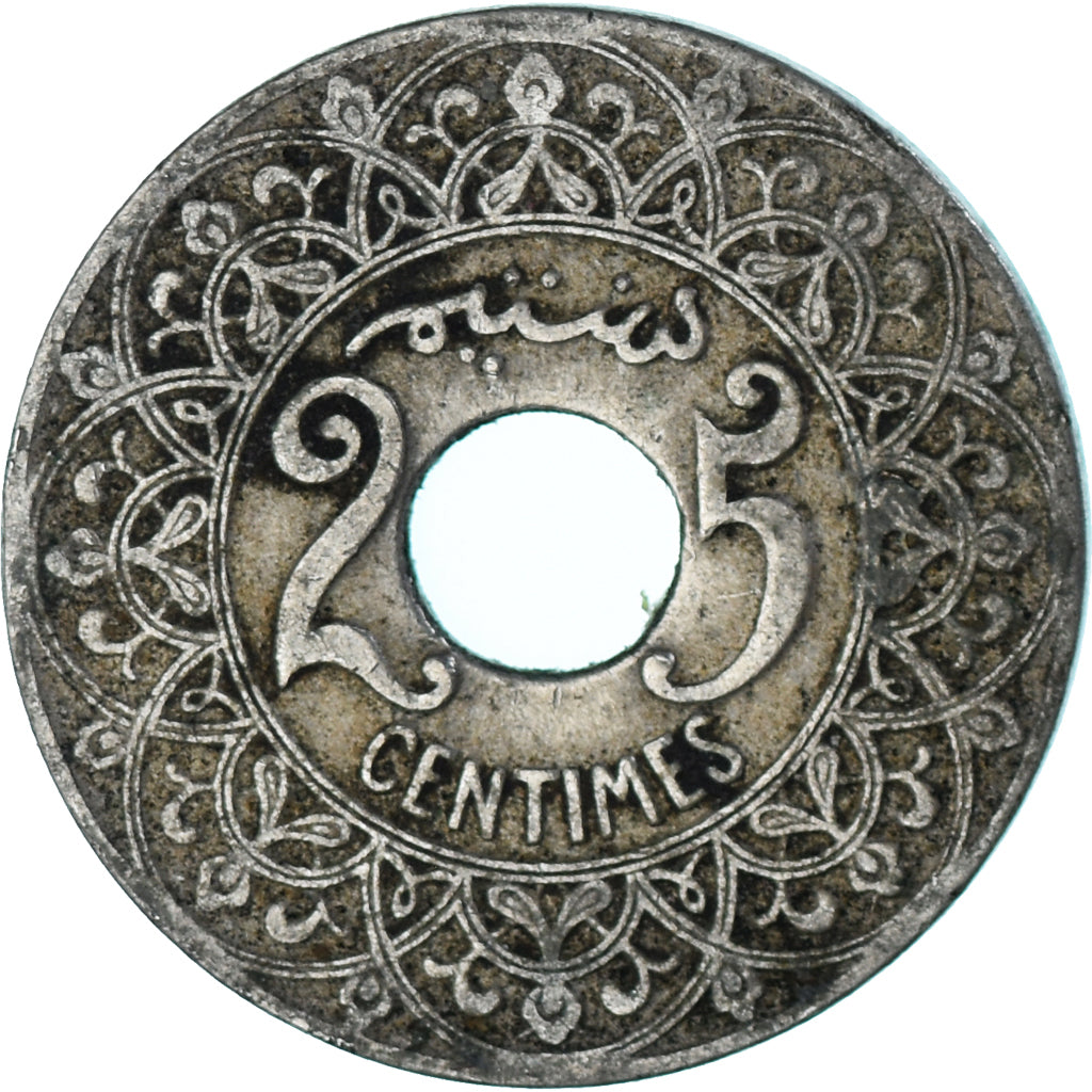 Moneta, Maroko, 25 Centimes, 1921
