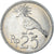 Monnaie, Indonésie, 25 Rupiah, 1971