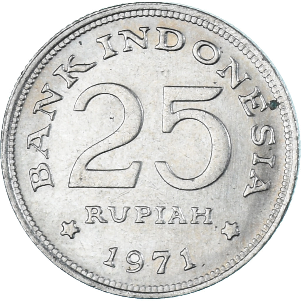 Münze, Indonesien, 25 Rupiah, 1971