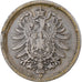 Alemanha, Wilhelm I, Mark, 1875, Berlin, Prata, VF(30-35)