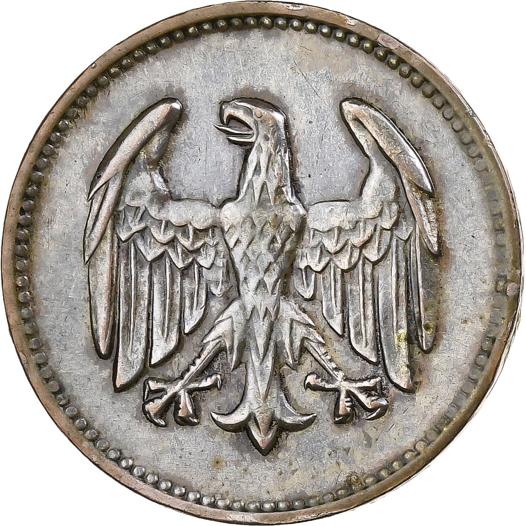 Weimar Republic, Mark, 1924, Hamburg, Argento, MB+