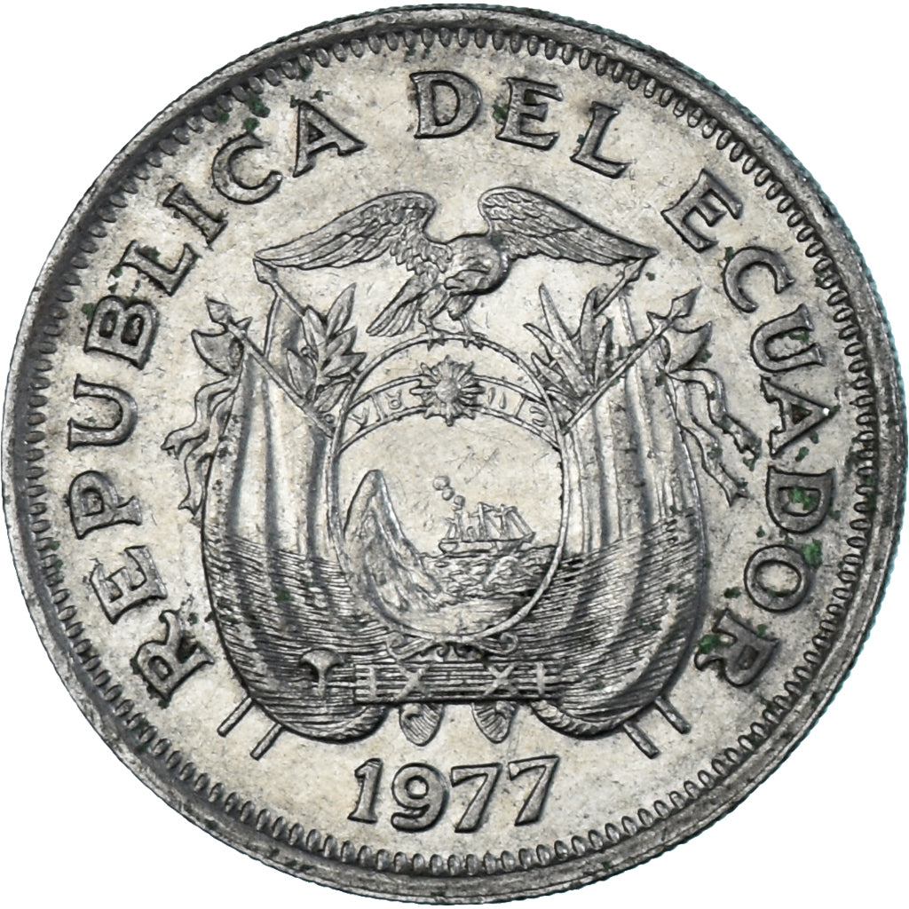 Moneta, Ekwador, Sucre, Un, 1977