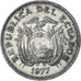 Coin, Ecuador, Sucre, Un, 1977