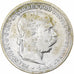 Austria, Franz Joseph I, Corona, 1893, Vienna, Silver, VF(20-25)