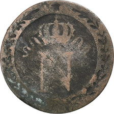 Frankrijk, Napoleon I, 10 Centimes, 1809, Limoges, Billon, ZG+