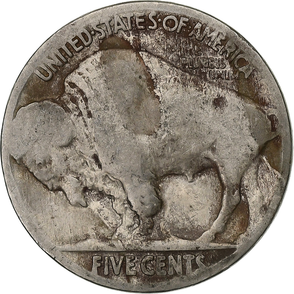 Stati Uniti, 5 Cents, Buffalo Nickel, 1926, Philadelphia, Rame-nichel, MB