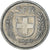 Moneda, Suiza, 5 Francs, 1968