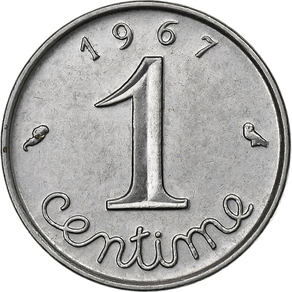 Francia, 1 Centime, Épi, 1967, Paris, Acciaio inossidabile, SPL