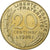 Francja, 20 Centimes, Marianne, 1980, MDP, série FDC, Aluminium-Brąz