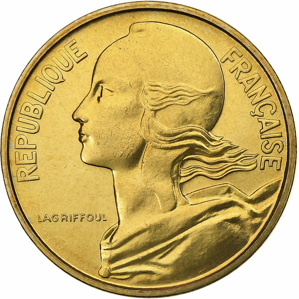 Francia, 10 Centimes, Marianne, 1971, MDP, série FDC, Alluminio-bronzo, FDC