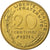 Francja, 20 Centimes, Marianne, 1971, MDP, série FDC, Aluminium-Brąz