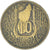 Coin, Madagascar, 10 Francs, 1953
