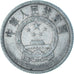 Münze, China, 2 Fen, 1962