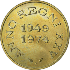 Monaco, Médaille, 25 ans de règne de Rainier III, 1974, Cupro-nickel