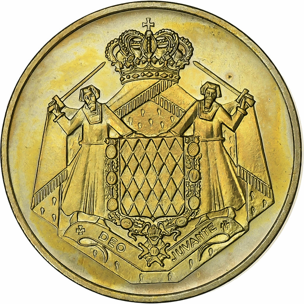 Monaco, Médaille, 25 ans de règne de Rainier III, 1974, Cupro-nickel