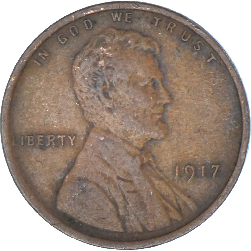 Moneda, Estados Unidos, Cent, 1917