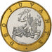 Mónaco, Rainier III, 10 Francs, 1995, MDP, Série BU, Bimetálico, MS(65-70)